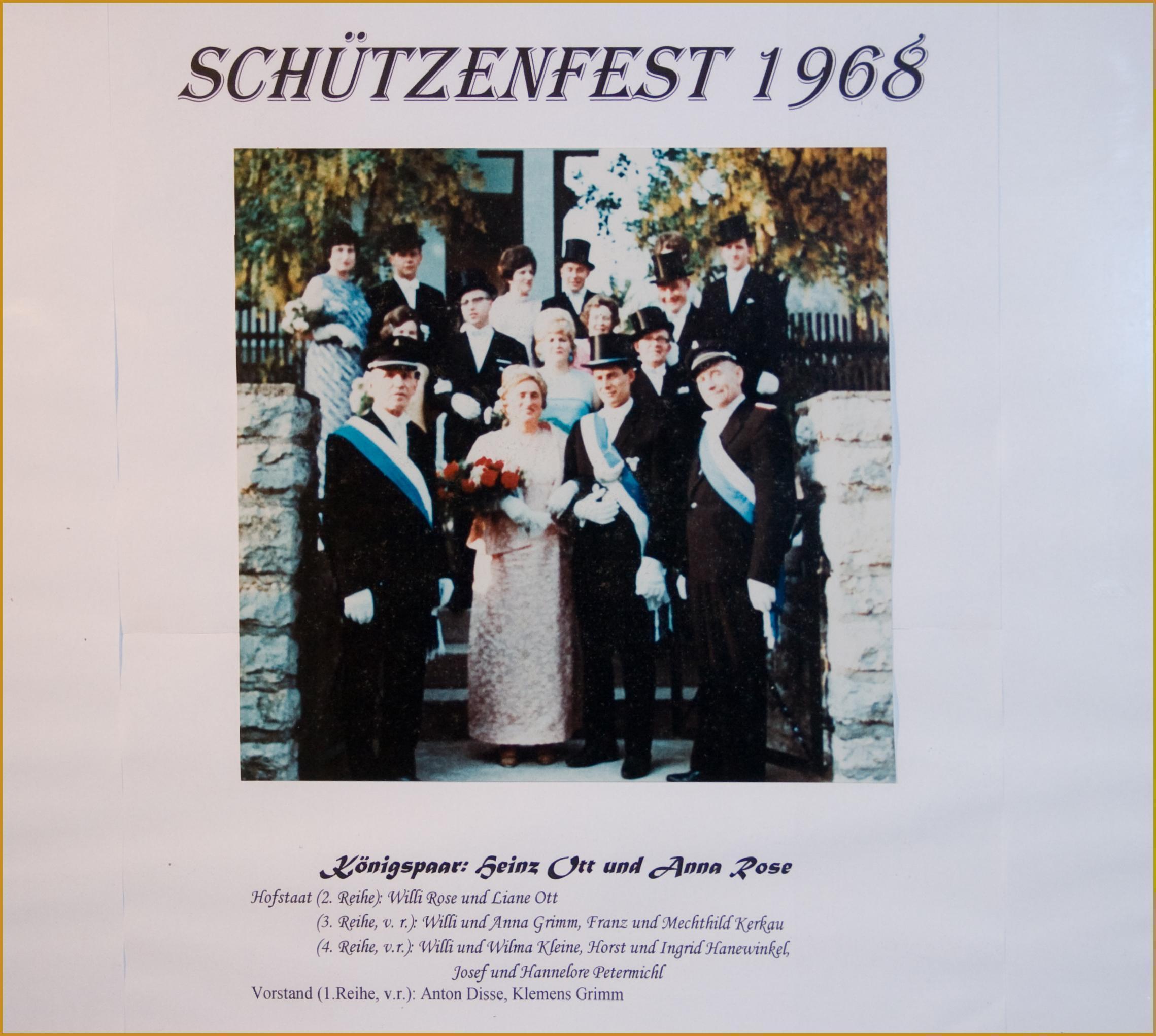 Schützenfest 1968